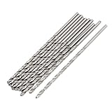 2.3ミリメートル切削ダイヤストレートシャンクHSSのツイストドリルビット10個入りドリル