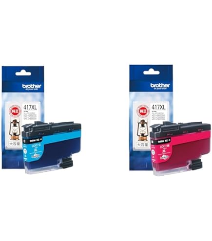 Brother　417XL　インクカートリッジ 3個セット 純正】 brother LC416XL インクカートリッジ 3色セット - メルカリ