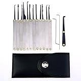 12個のステンレススチール製のロックスミスマルチツール