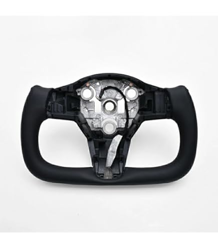 Amazon | 【純正交換ステアリング ヨークタイプ YOKE ブラックレザー