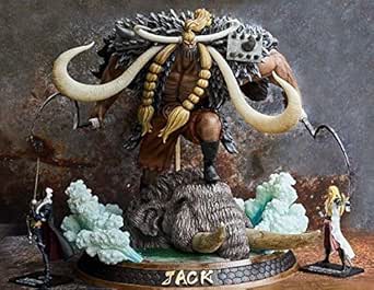Amazon 在庫品 Onepiece ワンピース フィギュア 百獣海賊団 三害旱害のジャック Cmh Studio 16 Gk完成品 改造 一品物 Pop P O P 大型スタチュー フィギュア ドール 通販