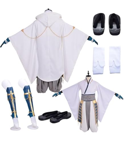 Amazon.co.jp: 豪華版 刀剣乱舞 鶴丸国永 コスプレ出陣服 戦闘服