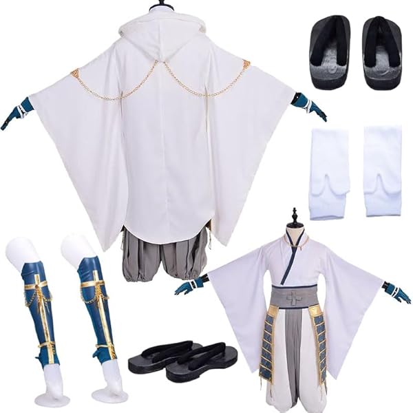 Amazon.co.jp: [EKISUI] fashion 刀剣乱舞 鶴丸 国永 風 内番 コスプレ