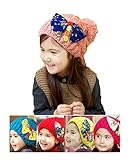 冬小物 子供ニット帽 ニット帽 キッズ 帽子 5色 子供用帽子 花柄 ボンボン ボア こどもニット帽子 子供帽子 ぼうし 裏ボア あたたか ニット帽 花柄リボン ボタン 後ろひもで調整 ボンボン 可愛