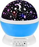 DuaFire Night Lighting Lamp 3 Model Light Romantic Rotating Cosmos Star Sky Moon Projector , Rotatio