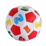 Vktech 赤ちゃん キッズ用 FOOTBALL ミニボール サッカーボール ベルあり（小さい音があり）