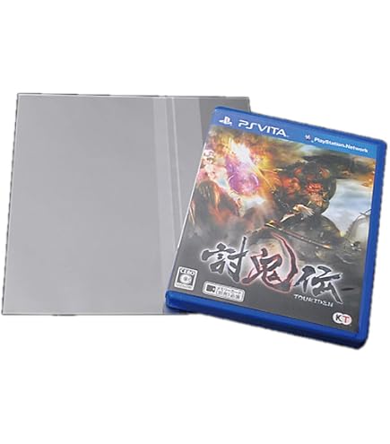 Amazon | PS4 PS5 ゲームソフト用 OPP袋 100枚入り 185x141+50mm 30