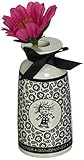 Enesco Children of The Inner Light Grandmother Bud Vase with Silk Flower [並行輸入品]