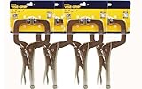 IRWIN Vise-Grip 11SP(20) 11-Inch Locking Clamp with Swivel Pads (4 Pack) [並行輸入品]