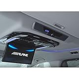 アルパイン(ALPINE) アルファード ヴェルファイア 30系 専用 12.8型 リアビジョン取付けキット(ルーフ色ブラック) 【アロマ付】 KTX-Y1005BK-AROMA