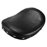 motorcycle rear back seat leather pad cushion backrest for