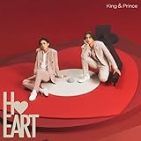 【外付け限定特典トレーディングカード3種セット付き】King & Prince HEART (通常盤/初回プレス)(3Pケース仕様)(封入特典：トレーディングカードCタイプ 1種)(期間限定動画C　視聴シリアルナンバー)(特典:トレーディングカード3種セット付)