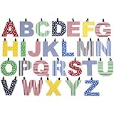 JoJo Maman Bebe Fabric Letters Primary Y [並行輸入品]