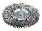 Forney 72255 Wire Wheel Brush, Fine Crimped with 1/4" Hex Shank, 3" [並行輸入品]