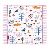 今治タオル もり 片面ガーゼ ベビータオル isso ecco (ハンドタオル, ピンク)