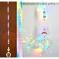 幸運天使のサンキャッチャー/風水サンキャッチャー 【サファイアブルー】 1本