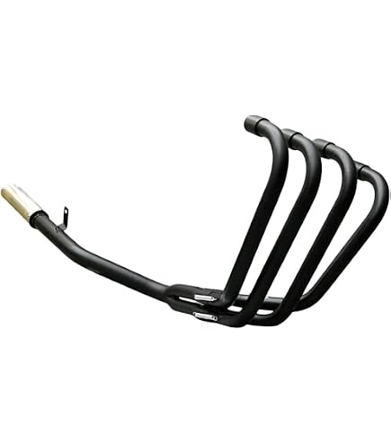 Amazon | ゼファー400 マフラー / (DJガニマタ6分割メッキ)50.8π