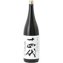 Amazon.co.jp: 十四代 純米大吟醸 中取り上諸白 酒未来 1800ml 日本酒