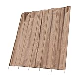 洋風たてす　幅240x高さ240cm【アクシス 24-AXIS 24-】（たてす　すだれ　240幅）ブラウン