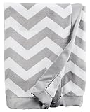 カーターズ Carter's ブランケット 毛布 ポリエステル & ベビー・デポ モスリン ウォッシュクロス Chevron Plush Blanket フリーサイズ [並行輸入品]