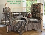 Realtree Camo 8 Pc Baby Crib Set - Nursery Gift Set Save By Bundling! by JLCK