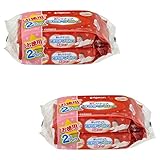 【セット品】ピジョン おしりナップ こすらずつるんっ (乳液タイプ) おでかけ用30枚入×2個パック【×2袋】