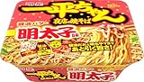 明星 一平ちゃん夜店の焼そば 醤油バター明太子味[12個入、カップ麺、焼きそば、いっぺん食べたらやめられない、マヨビーム、醤油だれと明太子マヨであと引く旨さ！、127g]