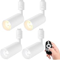 Amazon.co.jp : Pirlamp スポットライト 4個セット ダクトレール