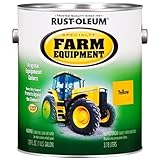 RUST-OLEUM 7449402 Gallon Caterpillar Yellow Bright Enamel Paint [並行輸入品]