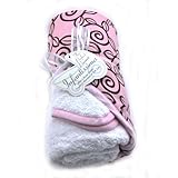 Infantissima Hooded Towel, Trellis Pink by Infantissima