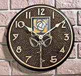 Dardハンターローズ温度計フランス語でブロンズ 12" dia. 01852 1
