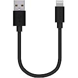 エレコム Lightningケーブル ライトニング iPhone 充電ケーブル スタンンダード 【 iPhone 13 / 12 / SE (第2世代) 対応 】 Apple認証品 0.1m ( 10cm ) ブラック MPA-UAL01BK