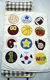 SoHo Nap Mat , Super Sports Fan (All Hand Embroidery) by SoHo Designs [並行輸入品]