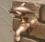 ガーデニング蛇口（イルカ） ガーデン蛇口 水回り フォーセット 散水用品 /標準仕様