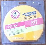 Dirt Devil F27 Hepa Media Filter *Purpose for Pets* Models Arm & Hammer Odor Eliminating Vacuum Filt