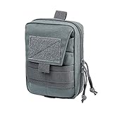 OneTigris EDCポーチ マルチ MOLLE ナイロン製 (シャドーグレー)