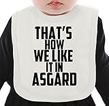 That's How We Like It In Asgard ネクタイを有する有機ビブ Medium