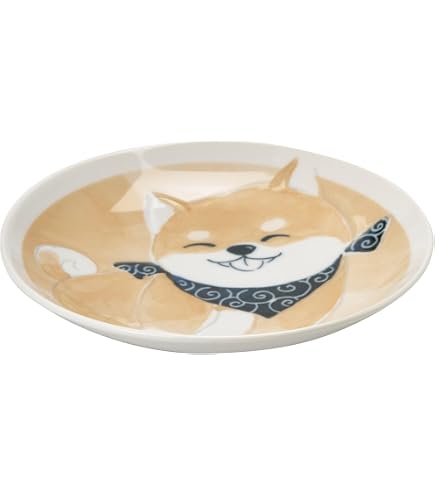 Amazon｜カネセ 笑いぬ(わらいぬ)軽量茶碗 ブラウン DG-008｜飯碗