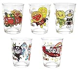 アンパンマン ミニグラス 5個セット 17-767-6