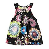 杜屋トヤ　　子供服　女の子　ガールズ　ノースリーブ花柄ドレス　プリント　プリンセス　ワンピース　かわいい洋式夏服　コスチューム衣装セット　遊び・記念・撮影・誕生日・バースデー・セレモニー