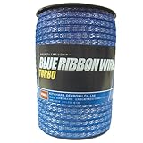 未来のアグリ 電気柵用 ブルーリボンワイヤー 400m巻 KD-WIRE-RBN400-BLU