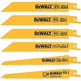 DEWALT デウォルト レシプロソー セイバーソー ブレード 替え刃 6ピースセット マキタ、ボッシュなど互換　並行輸入品