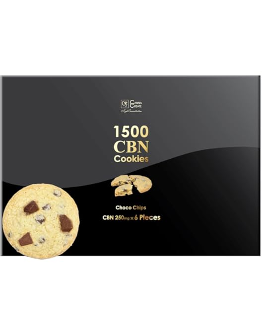 Amazon.co.jp: 【CBN Cookie】新基準 高濃度CBN1000mg配合 5枚入り