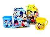 ディズニー おしゃれ で かわいい コップ & 巾着 2個セット (BEYE)