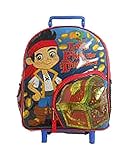 Jake and the Never Land Pirates 12 Inch Rolling Backpack - Let's Find the Treasure [並行輸入品]