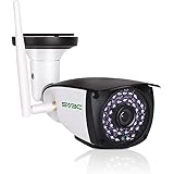 【最新型】防犯カメラ 屋外 監視カメラ wifi 500万画素 ネットワークカメラ ipカメラ HD ワイヤレス スマホ対応 MicroSDカード録画 暗視 動体検知 双方向音声 家庭用 無線 防水 ベビー/老人/ペット見守り