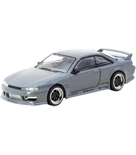 Amazon | 限定 Tarmac 1/64 日産 シルビア S14 VERTEX ブルーグリーン