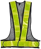 反射安全ベスト ネイビー×イエロー XLサイズ 292503