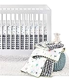 Oh Joy! 4pc Crib Bedding Set - ABC Mulit Color Unisex Crib Set [並行輸入品]