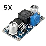 ILS - 5 pieces 3A XL6009 DC-DC 50KHz Adjustable Step Up Power Converter Module